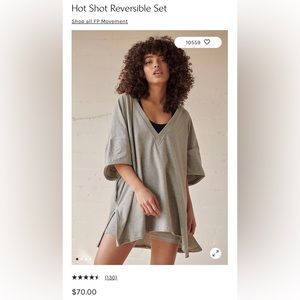 Free People Hot Shot Reversible Set